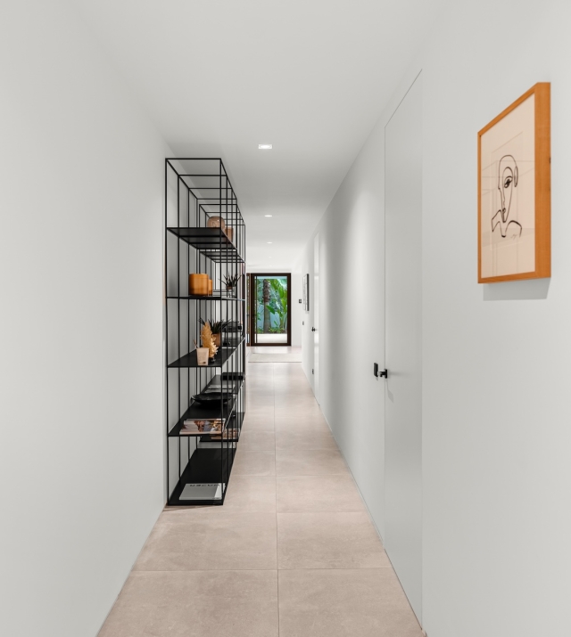 Resa Estates luxury vila Can Furnet modern Villa moderna hallway interior.jpg